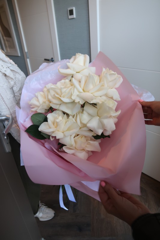 White Rose Bouquet