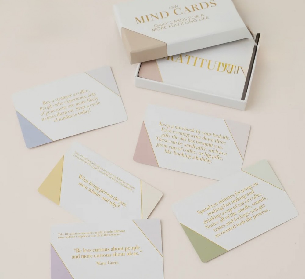 Mindfulness and Self-Care Cards