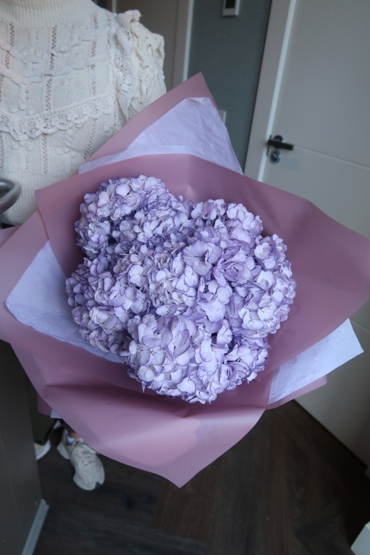 Purple Hydrangea Bouquet