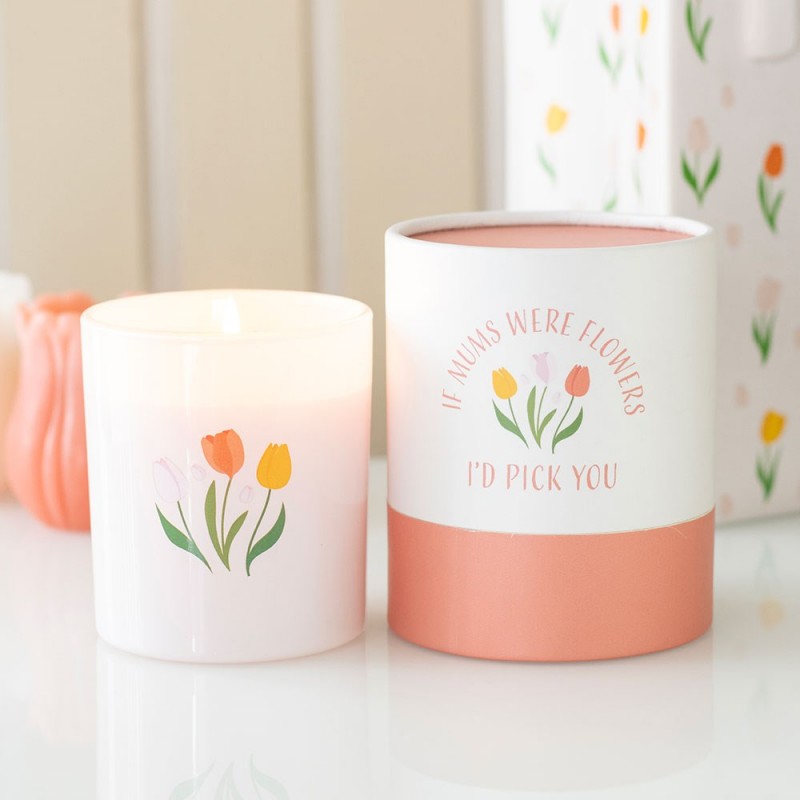 Tulip Mother's Day Candle
