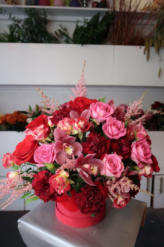Passion in Bloom Hat Box