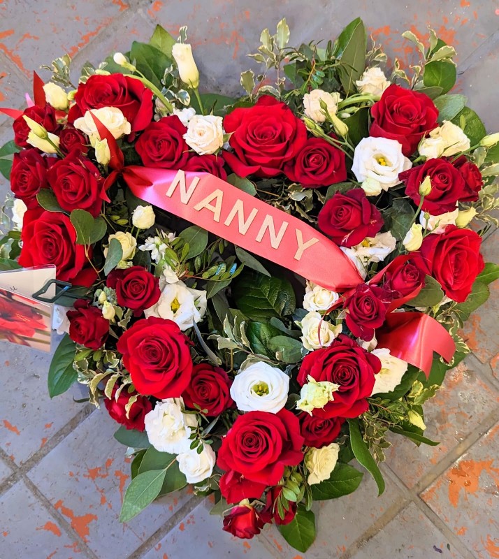 Heart Funeral Tribute